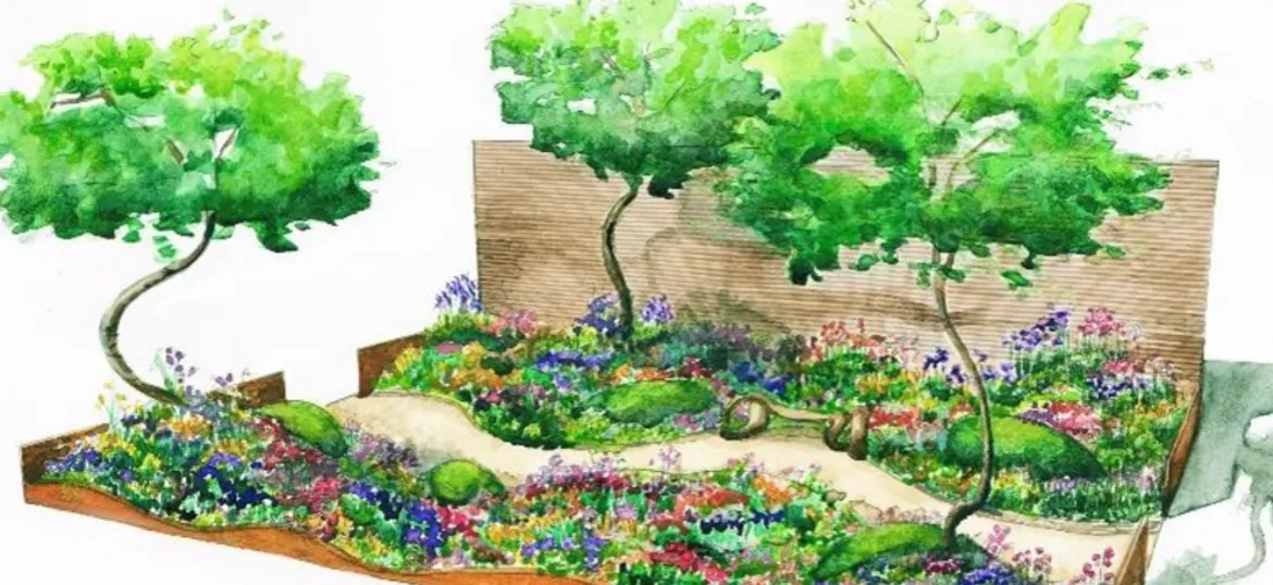 Panathlon Joy Garden at Chelsea Flower Show 2024